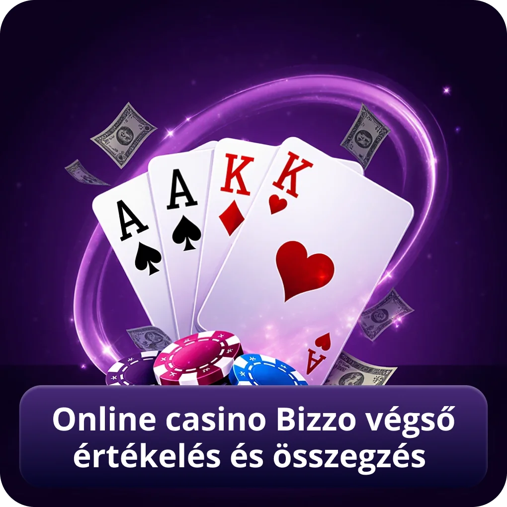 Online casino Bizzo végső értékelés és összegzés